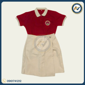 Đồng Phục Giáo Viên màu đỏ bộ Kaki